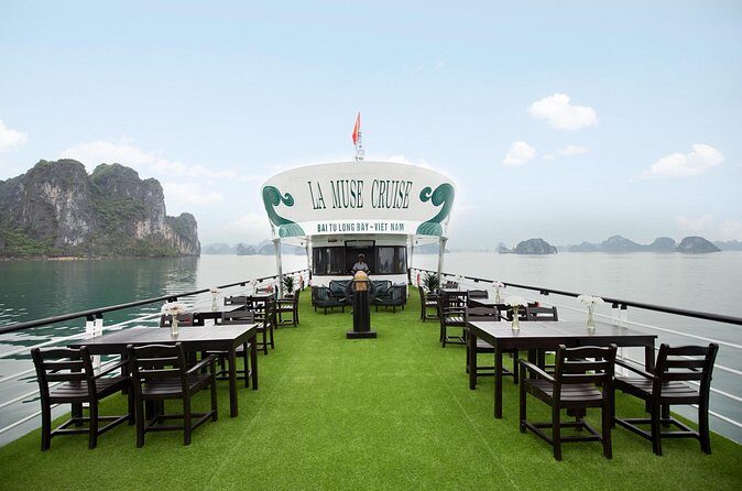 Half Day Explore Bai Tu Long Bay With Lunch, Cave and Kayaking - Thien Canh Son cave at 14:00: views + a change of pace