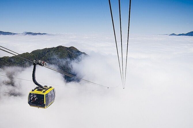 Half Day Fansipan Cable Car Sightseeing & Spiritual Complex - Fansipan Legend cable car: the 6.3 km Muong Hoa Valley view