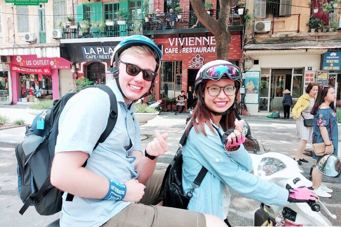 Half-Day Guided Hanoi Motorcycle Tour with Hotel Pickup - Long Bien Bridge, ceramic road, and Ngoc Lam wet market