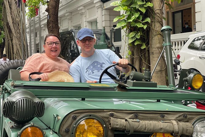 Half Day Hanoi military themed tour by Jeep - Huu Tiep Pond and the Downed B-52: seeing the theme in the open