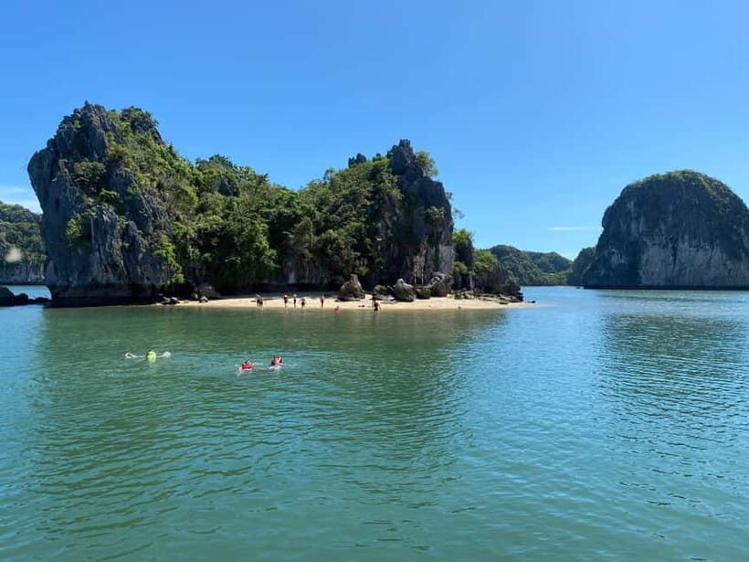 Half day Lan Ha Bay : Boat Trip , Kayaking,Snorkel - Sunset cruise in the afternoon: timing from May to early November