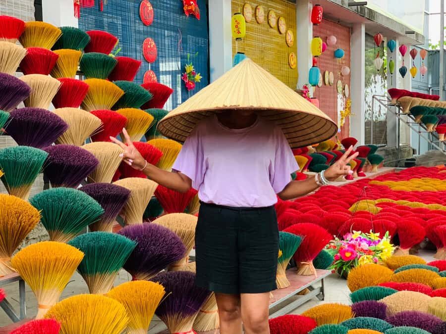 Half Day trip to Incense & Hat Villages with Train Street - The itinerary flow that saves time (and why the coach ride matters)