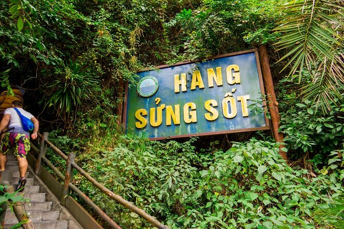 Halong Bay 2 Day Luxury Cruise 6 Star - Sung Sot Cave: the ceiling-high reason people remember Halong Bay