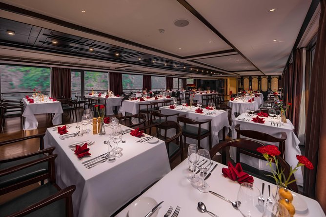 Halong Bay 2 Days 1 Night Scarlet Pearl Cruise - Cat Ba bike tour and the village school visit: active sightseeing with meaning