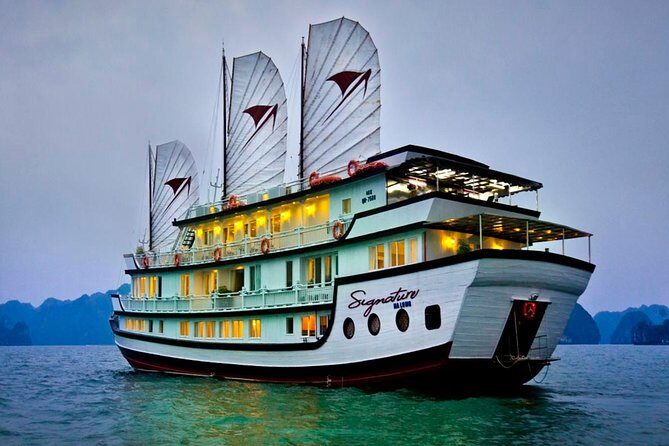 Halong Bay 2 Days-1 Night with 5 Star included transfer & pick up - Onboard Signature Halong Cruise: what “5-star” looks like in real life