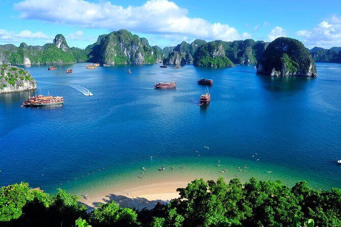 Halong Bay 2Days/1Night on 5 Star Cruise all included - Day 1: Lan Ha Bay from morning arrival to long scenic time