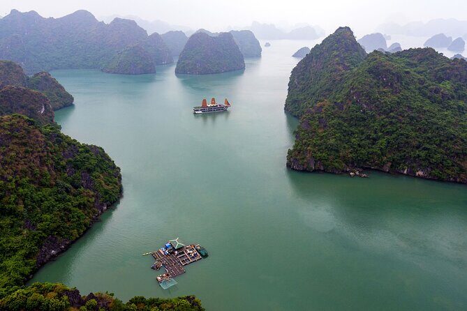 Halong Bay 3 days 2 nights on PEONY CRUISES 5 Stars LUXURY - Day 3 Cat Ba Cave Visit: A Nice Change of Pace Before You Disembark