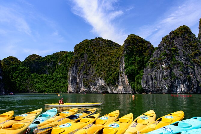 Halong Bay 6 Hours Cruise with Buffet, Sung Sot, Luon Cave, Titop - Luon Cave by Boat: The Water-Gate Moment (Kayaking Costs Extra)