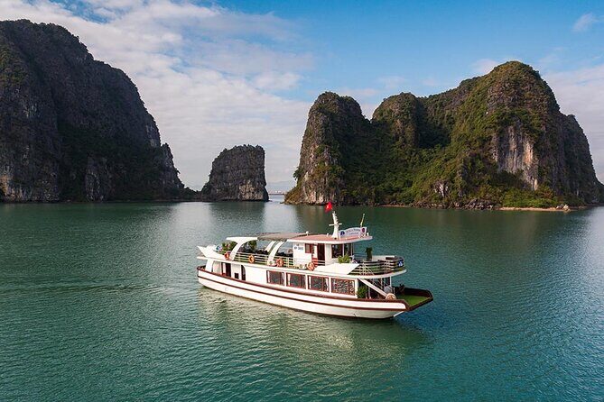 Halong Bay Cruise - Day Tours - Cave time and the Ti Top-style payoff