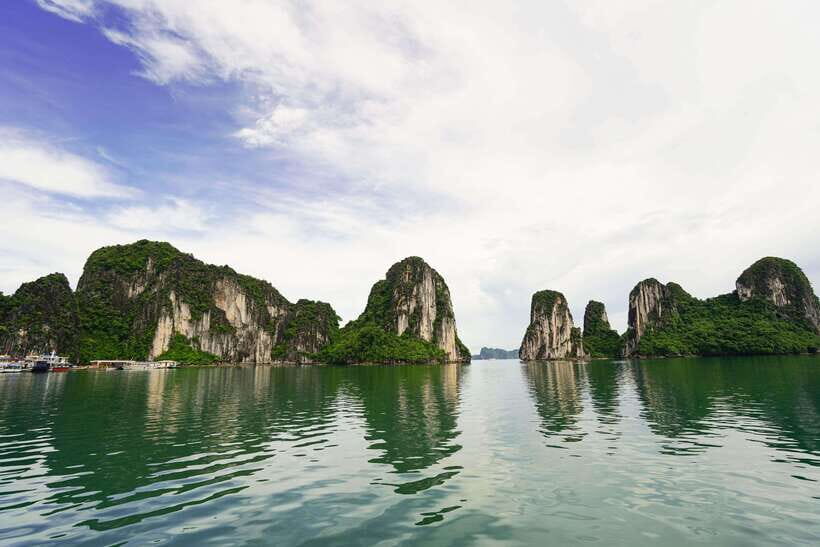 Halong Bay Cruise with Lunch - The main viewing loop: limestone islands, famous named spots, and a relaxed sundeck