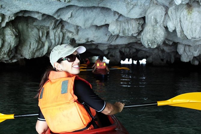 Halong Bay Day Tour: 4 hour cruising, caving, kayaking & lunch - Guide and group vibe: how it feels with a small max