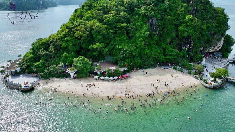 Halong bay day tour: Best seller IRIS CRUISE with live band - Swimming, jacuzzi, and what to pack so you enjoy it