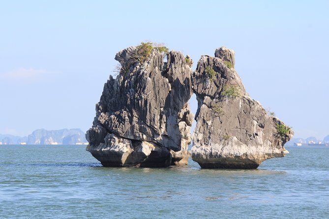 Halong bay full day trip: Visit Surprise cave, Titop island, kayaking & swimming - Titop Island: panorama climb or a proper swim