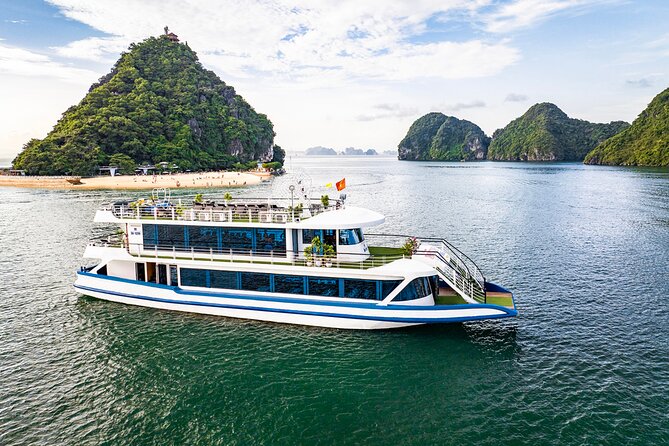 Halong bay Luxury Cruise Day Trip: Buffet lunch & Limousine bus - A one-day Halong Bay plan that actually fits your schedule