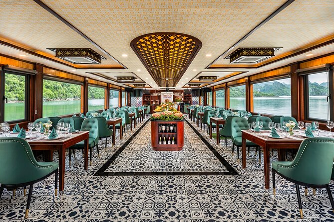 Halong bay Luxury Cruise Day Trip: Buffet lunch & Limousine bus - Kayaking (optional): worth it if you want more water time