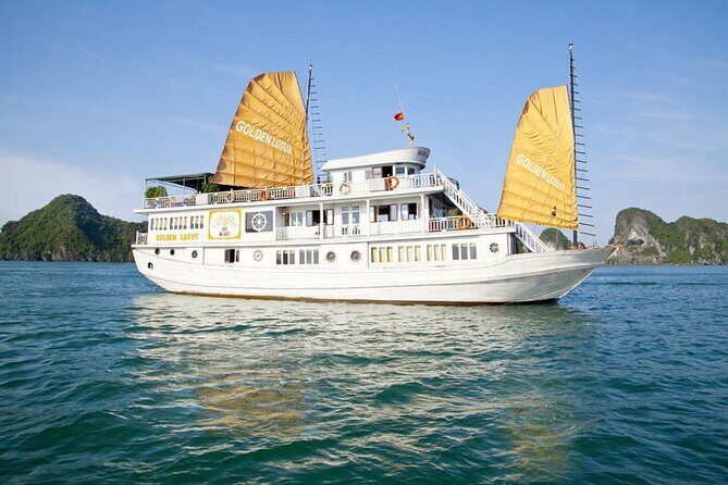 Halong Bay Luxury Cruise one day Tours - Luon Cave and the lagoon activities: Kayaking or bamboo boat