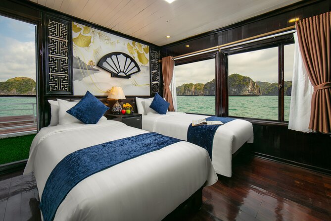 Halong Fantasea Cruise - 2 Days 1 Night - Ti Top Island hike, beach time, and the onboard cooking class