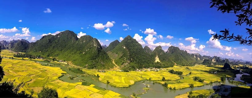 Hanoi: 2-Day Ban Gioc Waterfall, Ngao Cave & Angel Mountain - Day 2: stream time, Mắt Thần Mountain, then back to Hanoi