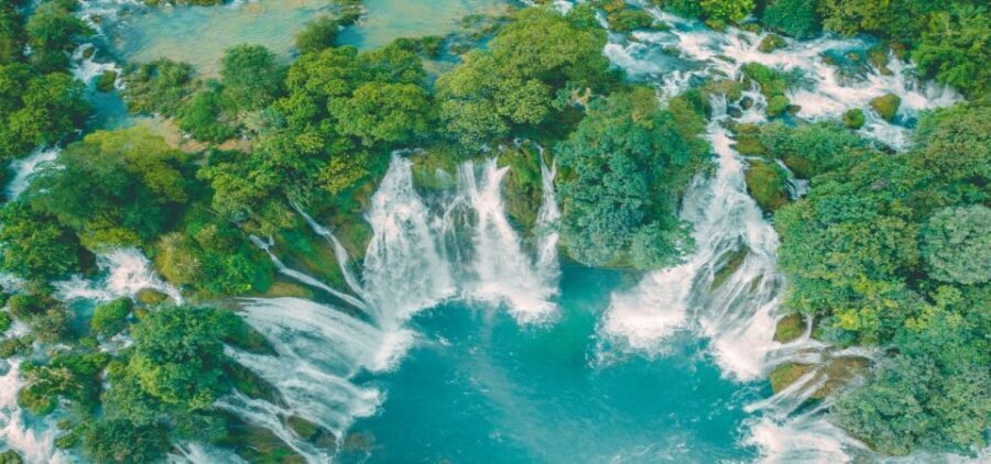 Hanoi: 3-Day Tour to Ban Gioc Waterfall and Ba Be Lake - Day 2: Ban Gioc Waterfall, Nguom Ngao Cave, and Into Ba Be National Park