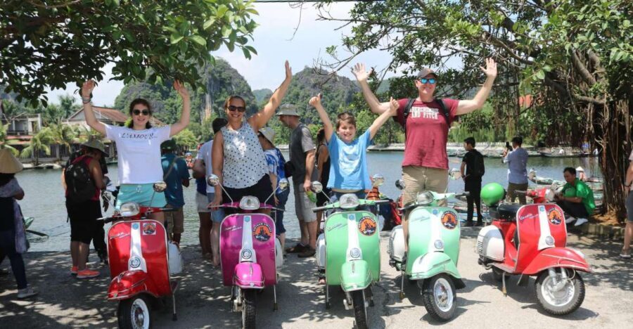 Hanoi 4.5-Hour Vespa Tour city tour - Train Street and the railway tracks: the part that hits hardest