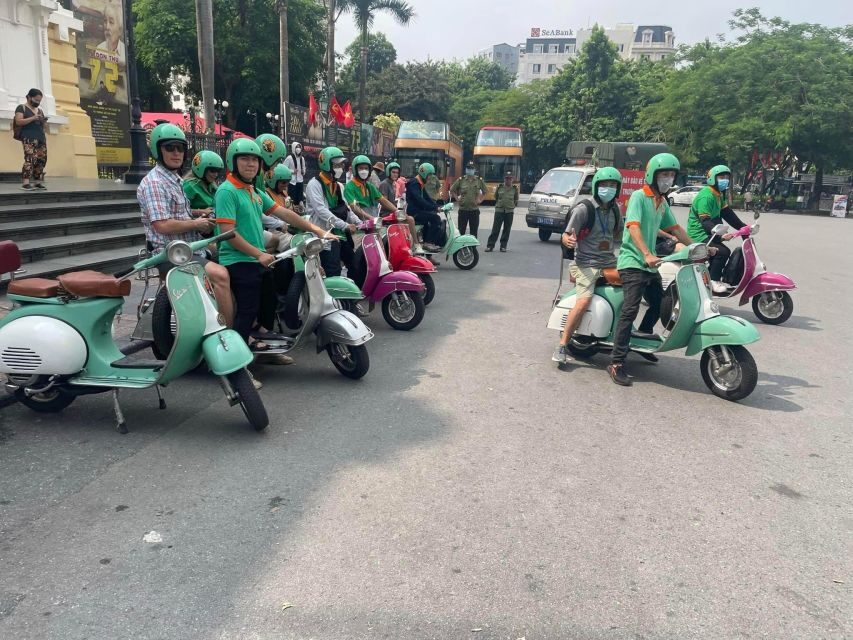 Hanoi 4.5-Hour Vespa Tour city tour - Ho Chi Minh Mausoleum viewpoints and Hanoi’s political core