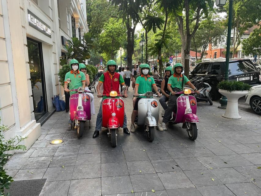 Hanoi 4.5-Hour Vespa Tour city tour - Phu Tay Ho, flower season stops, and a look at Hanoi’s oldest temples