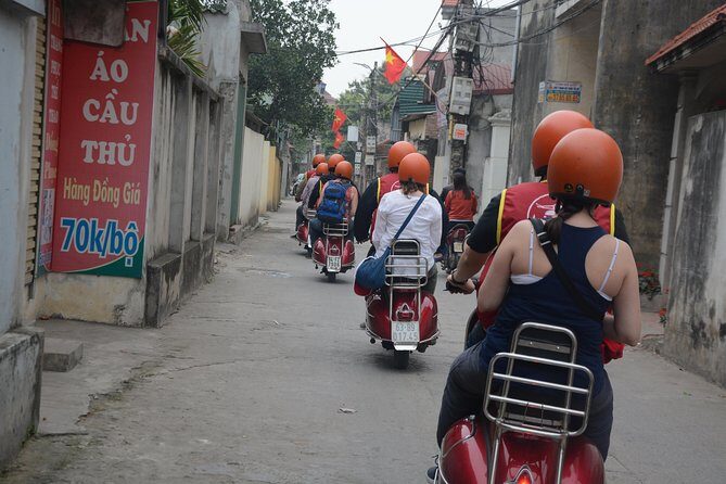 Hanoi Back Street Vespa Tours: Full Day Vespa Tours - Dong Anh: tea, conversation, and traditional house life