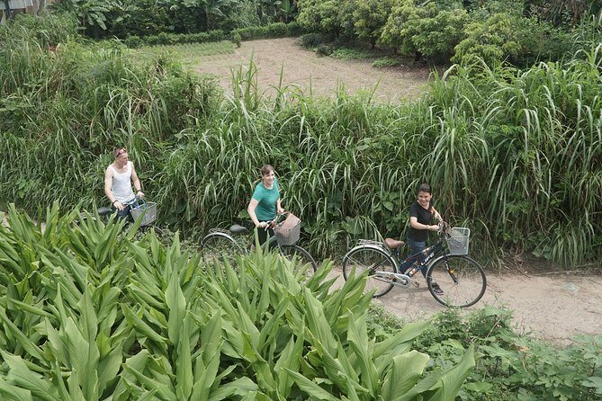 Hanoi Backstreet Bicycle Tour - Long Bien Bridge and the Red River farm ride