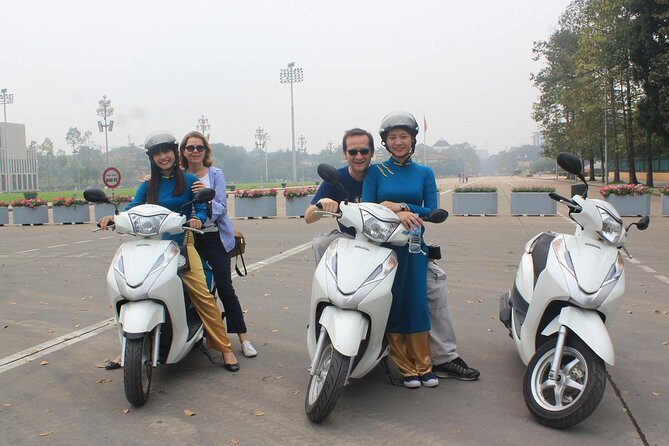 Hanoi City Tour half day by Motorbike with lunch - Long Bien Bridge to Opera House: French-era landmarks in quick bites