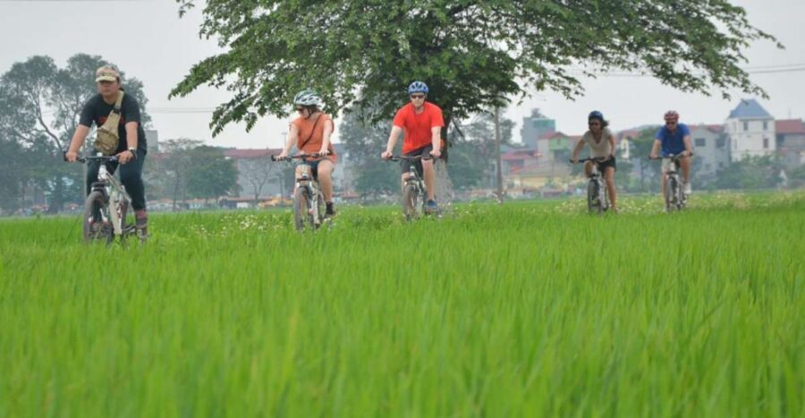 Hanoi Countryside Bike Tour: Red River Culture & Daily Life - Pickup, bikes, and the two ways you’ll cross the Red River