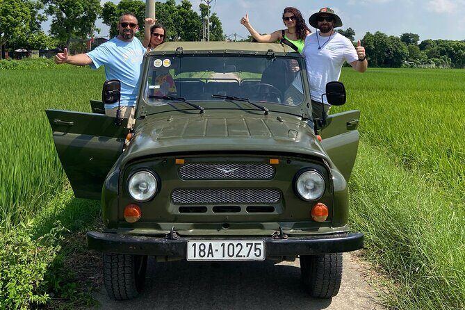 Hanoi Countryside Half-day Jeep Tour: Historical Co Loa & Fun - Key highlights before you go