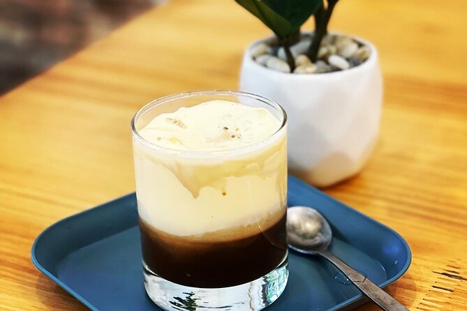 Hanoi Egg Coffee & Coconut Coffee Making Class with Free Banh Mi - The best part after class: banh mi or spring roll