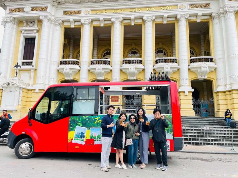 Hanoi Exclusive Craft Beer Bus: Cultural Sightseeing Tour - Train Street in Inches: Where the Tour Becomes Real Life