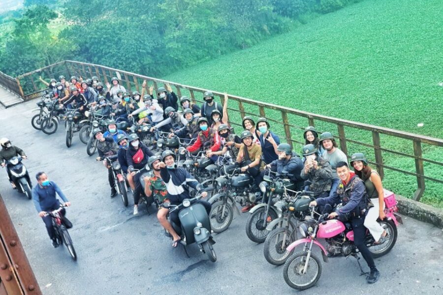 Hanoi Food, Culture, Sightseeing & Fun By Vintage Motorbike - Backstreets, schools, markets, and Red River off-roads