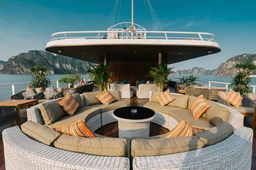 Hanoi/Ha Long: Ha Long Bay Luxury Day Cruise by Catamaran - The Return to Hanoi: How the Afternoon Usually Feels