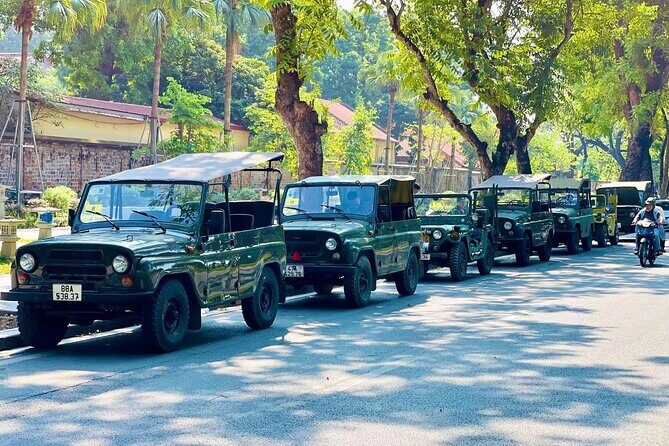 Hanoi Half Day City by Legendary Russian Jeep - Street food and included meals: what to plan for