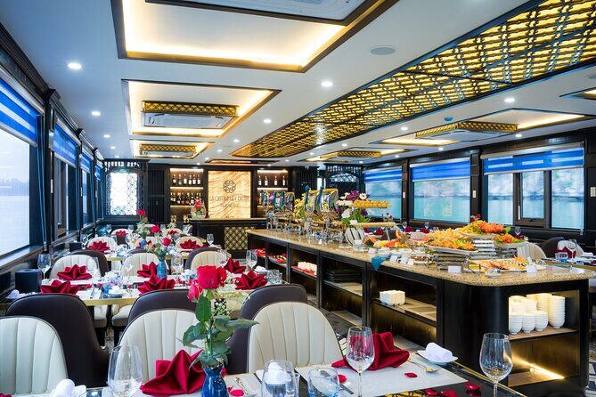 Hanoi : Halong Bay 7-Hour Luxury Cruise with Limousine Transfer - Ti Top Island in 30 minutes: great views, limited time for wandering