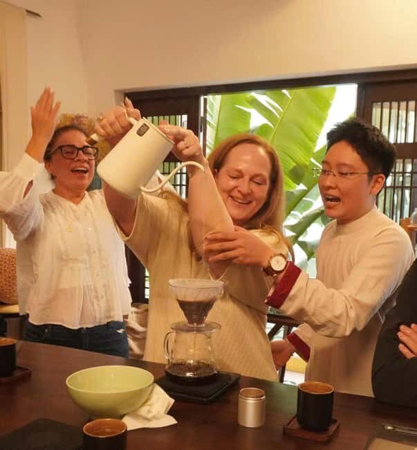 Hanoi: Hands-On 5 Vietnamese Coffees & 3 Local Wines Tasting - Community Impact: Coffee You Drink, Education You Help