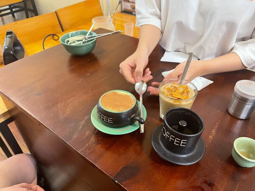 Hanoi: Hanoi Egg Coffee Class learning 5 coffees and stories - Where the class happens and how it runs
