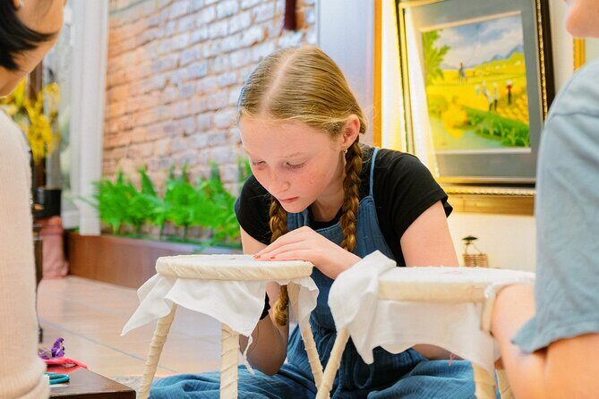 Hanoi Heritage: Traditional Embroidery Workshop in Ancient House - The snack-and-drink break that makes the workshop feel Vietnamese