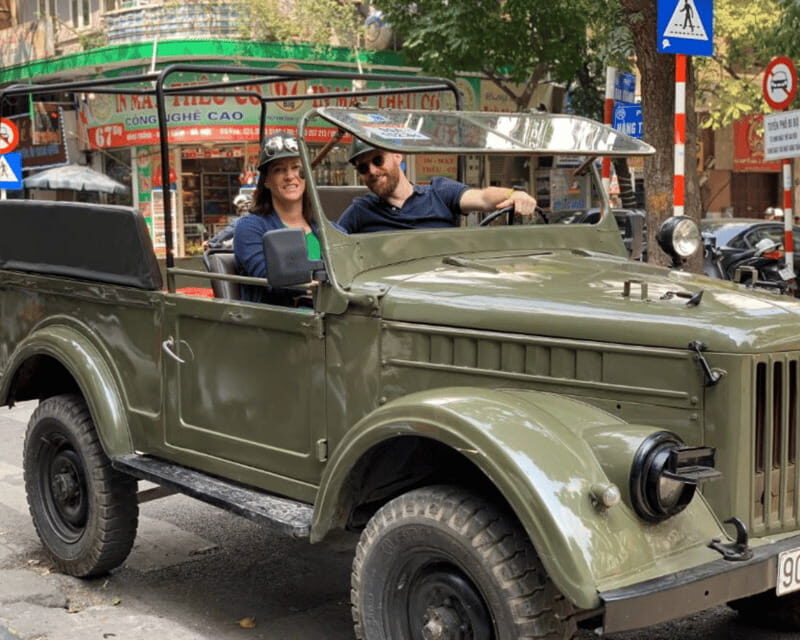 Hanoi: Historic Jeep Tour - New Hanoi Views and the Food Part: What You Taste Matters