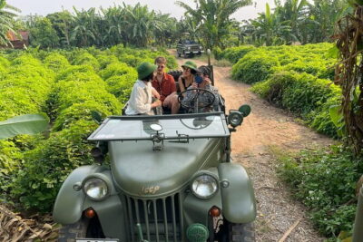Hanoi Jeep Countryside Red River, Villages - See Rice Paddies - Cu Da and Diem Phuc: What the Village Stops Are For