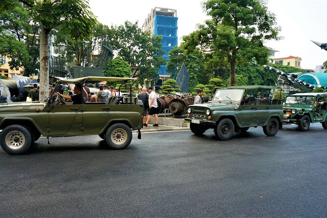 Hanoi Jeep Tours Led By Women: City & Countryside Half Day Combo - Long Bien Bridge to Duong Tau: starting with the city’s showpiece views