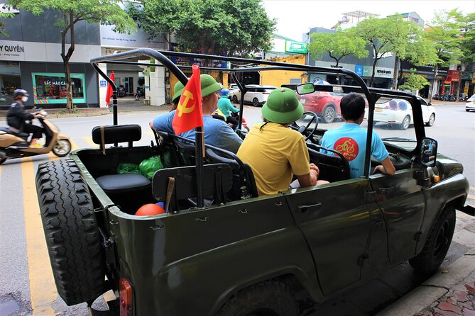 Hanoi Jeep Tours Led By Women: City & Countryside Half Day Combo - Truc Bach Lake area: lunch with a local-feeling stop