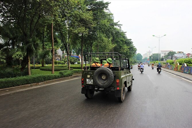 Hanoi Jeep Tours Led By Women: City & Countryside Half Day Combo - West Lake and the big icons you pass on the way