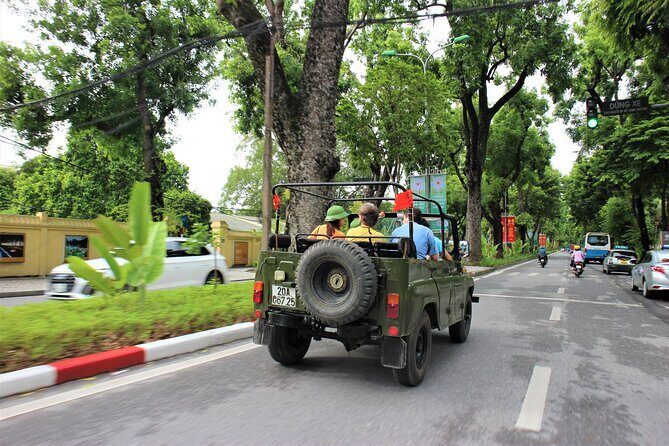 Hanoi Jeep Tours Led By Women: Hanoi City Jeep Tours - Pickup From Your Old Quarter Hotel, Then Out to Key Landmarks