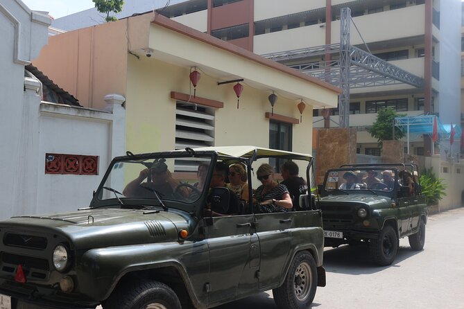 Hanoi Jeep Tours Led By Women: Hanoi City Jeep Tours Half Day - A half-day Jeep ride that connects Old Quarter Hanoi to the Red River