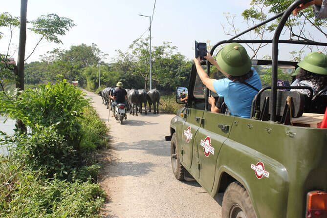 Hanoi Jeep Tours Led By Women: Hanoi Countryside Half Day - Hồ Trúc Bạch + Hoi Phu broomstick craft: small work, big tradition
