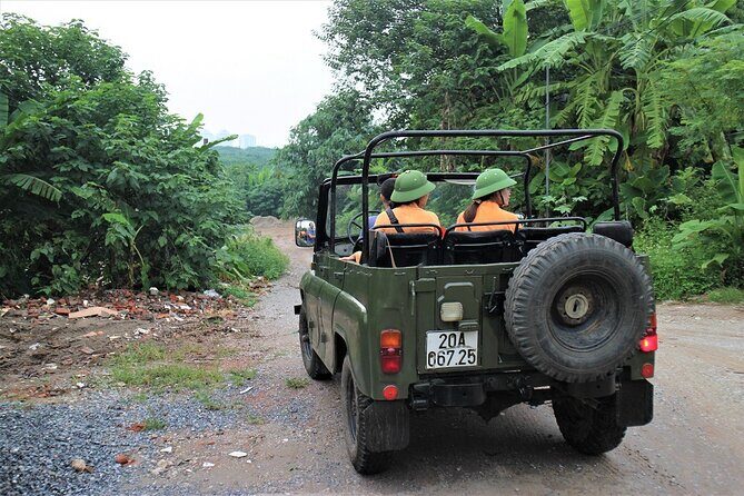Hanoi Jeep Tours Led By Women: Hanoi Countryside Half Day - Lại Đà and riding along the Red River banks