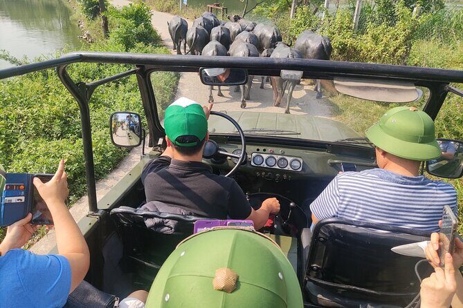 Hanoi Jeep Tours Led By Women: Hanoi Countryside Half Day - Coffee, tea, and a sweet finish: egg coffee or mango pudding
